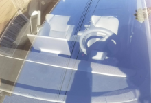 特斯拉新款Model 3 Performance测试车旧金山现身，碳纤维仪表盘亮眼